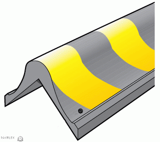 RRE002 Rubber Corner Protector - Heavy Duty
