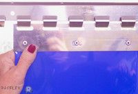 Blue Replacement PVC Strips