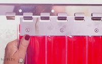 Coloured Ribbed Replacement PVC Strip (PVC Strip)