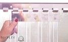 Replacement Ribbed, Clear PVC Strip Curtain - Per Metre (PVC Strip)