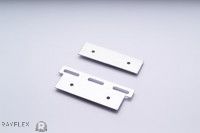 Stainless Steel Suspension Plates - PVC Strip Curtains (Suspension Plate Sets)