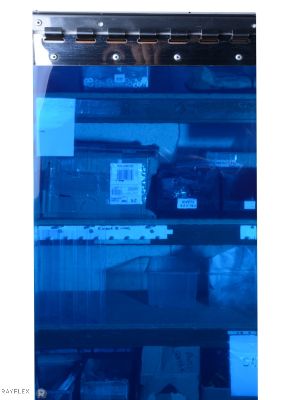 Blue Translucent Replacement PVC Strips