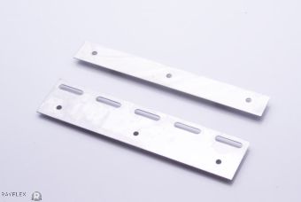 Stainless Steel Suspension Plates - PVC Strip Curtains (Suspension Plate Sets)