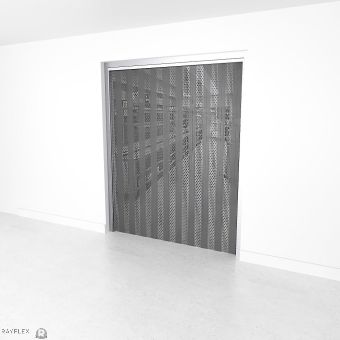 Grey Mesh Fly Screens