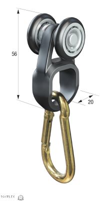 Slide 20 Runners Sliding Track Suspension System