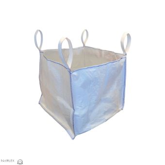 Tonne Bags - 1 Tonne - Polypropylene - 85 x 85 x 85cm - Pack Of 10 - White