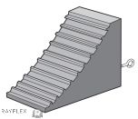 Rubber Wheel Chocks - Heavy Duty Lorry & HGV