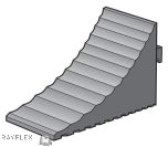 Rubber Wheel Chocks - Heavy Duty Lorry & HGV