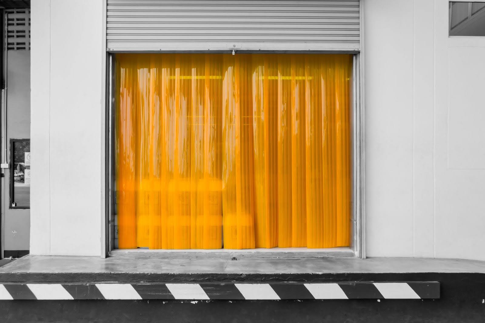 pvc strip curtain cost uk
